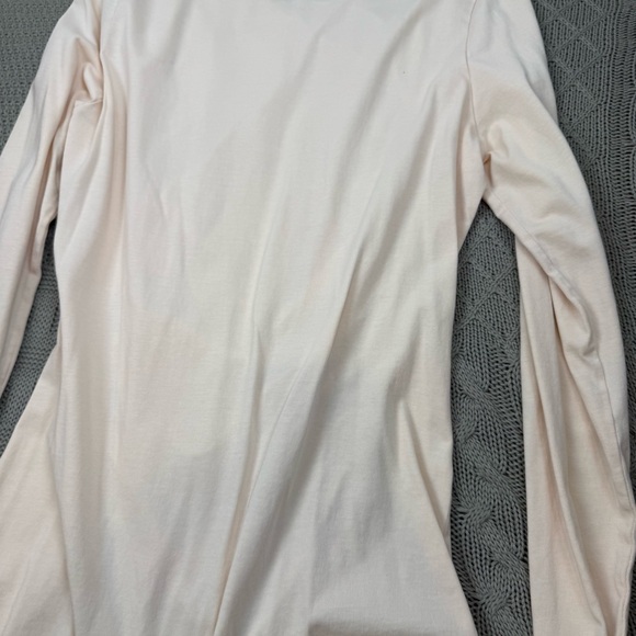 Sundance Women’s Ruched Ballet Pink Long Sleeve Top ~ Medium - Picture 9 of 10